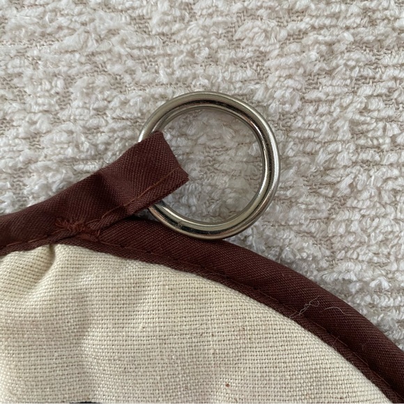 Vintage MCM Franco Round Potholder BBQ Beef - Picture 7 of 8